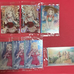 学園アイドルマスター ウエハース2 学マス カード 篠澤広 4種 7枚セット
