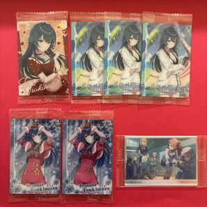学園アイドルマスター ウエハース2 学マス カード 月村手毬 4種 7枚セット