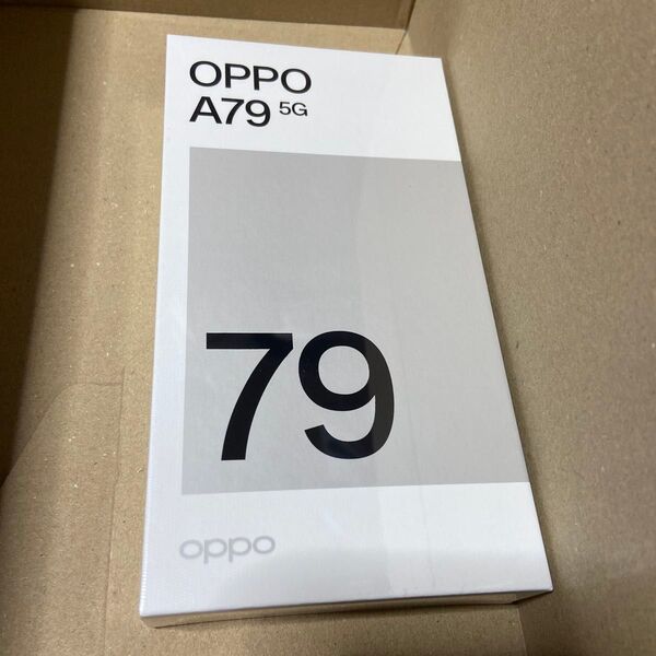 新品未開封 OPPO A79 5G 6.7インチ メモリー4GB ストレージ128GB グローグリーン