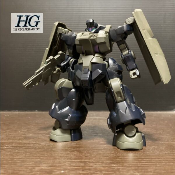 vsガンプラ完成品ジャンク 機動戦士ガンダム 水星の魔女 HG 1/144 ディランザソル