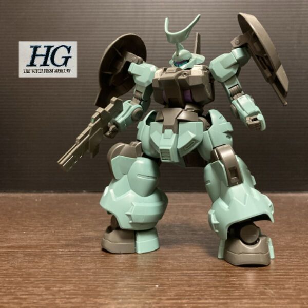 vnガンプラ完成品ジャンク 機動戦士ガンダム 水星の魔女 HG 1/144 ディランザ