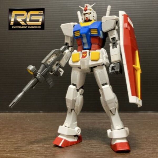 vxガンプラ完成品ジャンク 機動戦士ガンダム RG 1/144 ガンダム