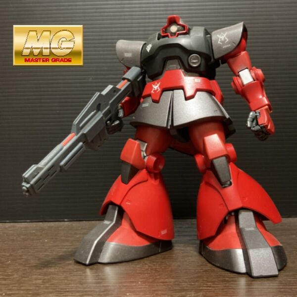ytガンプラ完成品ジャンク 機動戦士ガンダム MG 1/100 シャア専用リックドム