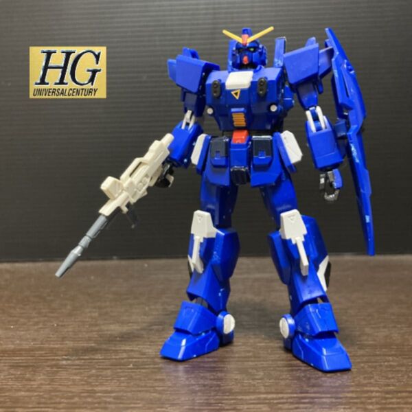 wdガンプラ完成品ジャンク 機動戦士ガンダム外伝 HG 1/144 ブルーデスティニー2号機