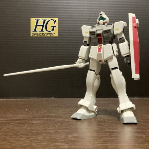 weガンプラ完成品ジャンク 機動戦士ガンダム0080 ポケットの中の戦争 HG 1/144 ジム寒冷地仕様