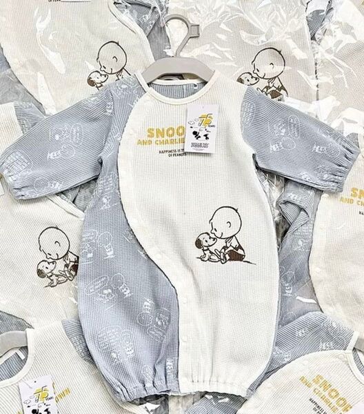 即購入大歓迎☆スヌーピー 2wayロンパース カバーオール☆新品未使用