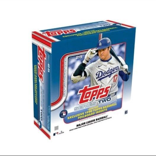 2025 Topps Baseball Series 2 Mega Box Topps 大谷翔平 MLB 1BOX