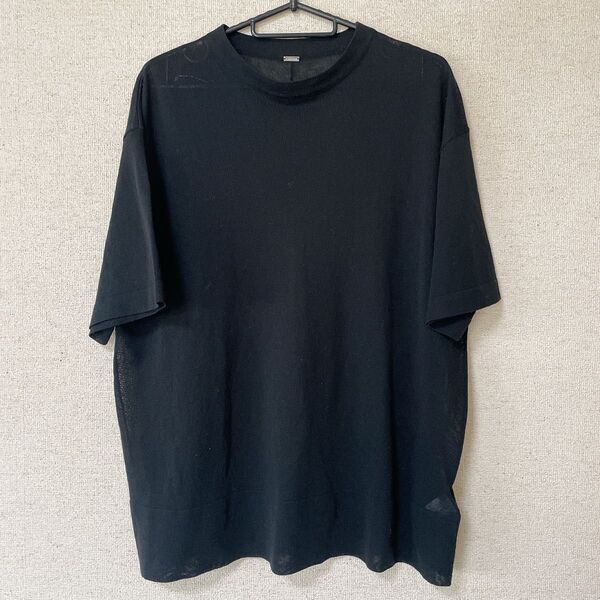 MilaOwen ミラオーウェン 半袖 Tシャツ ブラック 無地 シンプル