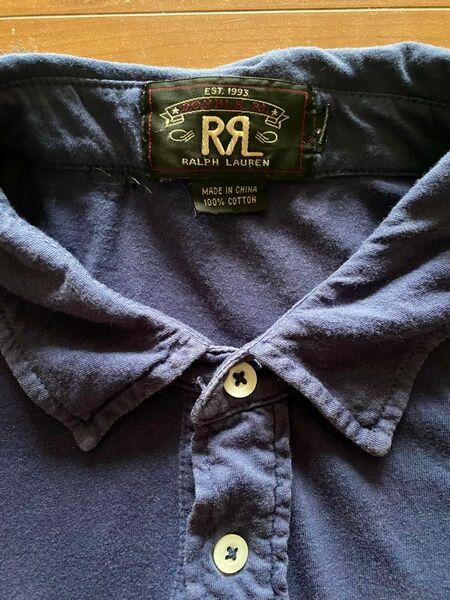 【完売モデル】ラルフローレン RRL ガーメントダイ ポロシャツ サイズS