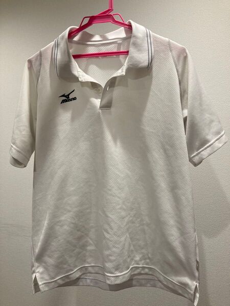Mizuno ポロシャツ メンズ Mサイズ ホワイト