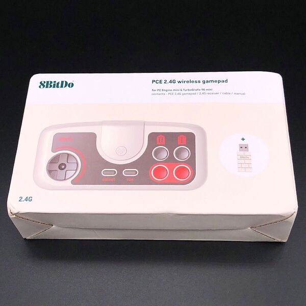 8Bitdo PCE 2.4g wireless gamepad 8Bitdo ワイヤレス ゲームパッド PC エンジンミニ