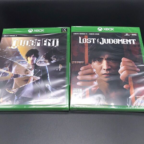 Judgment & Lost Judgment ジャッジアイズ 死神の遺言 & ロストジャッジメント Xbox Series X