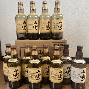 サントリー山崎12年 10本 NV2本 空瓶