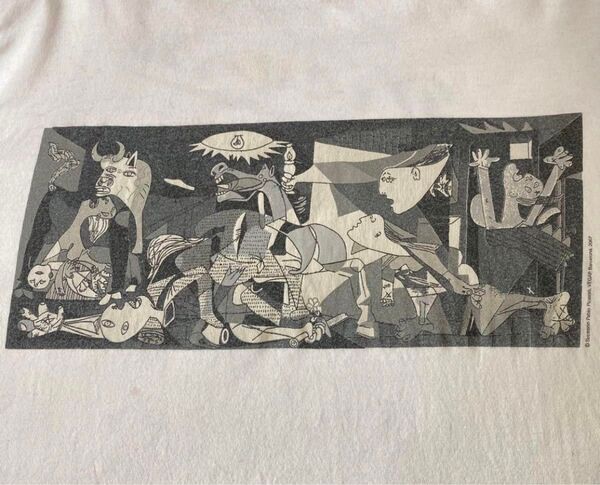 Picasso Guernicaピカソ ゲルニカTシャツ ホワイトサイズ L