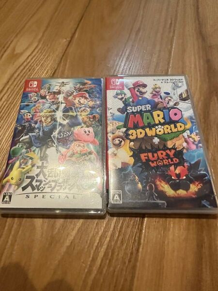 Switch 大乱闘スマッシュブラザーズ Special と スーパーマリオ 3Dワールド + フューリーワールド