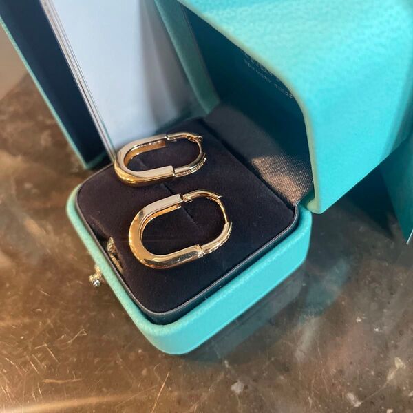 【新品】ロックピアス フープピアス ピンクゴールド