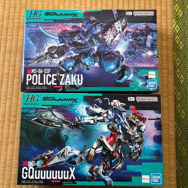 HG 1/144 GQuuuuuuX ジークアクス ガンプラ 機動戦士ガンダム 軍警ザク2体セット 新品未組立