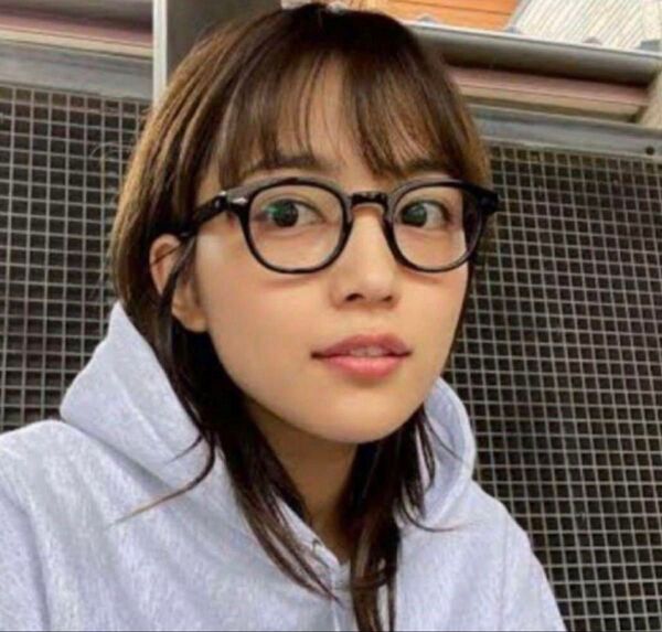 MOSCOT lemtosh モスコット レムトッシュ 44 川口春奈着 黒縁 伊達メガネ