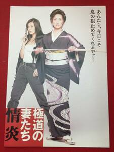 06534『極道の妻たち　情炎』プレス　高島礼子　杉本彩　山田純大　保阪尚希　前田愛　未向　寺島進　松重豊