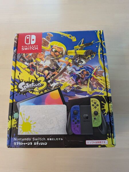 Nintendo Switch 有機ELモデル スプラトゥーン3 エディション 使用期間短い