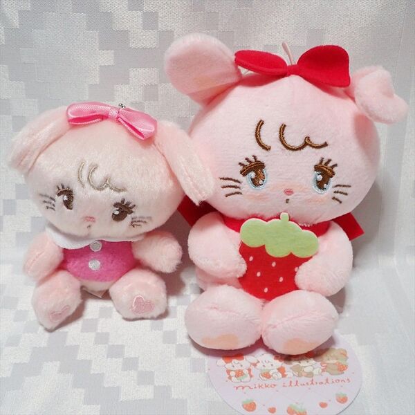 mikko characters ぬいぐるみ キャミー 2体セット