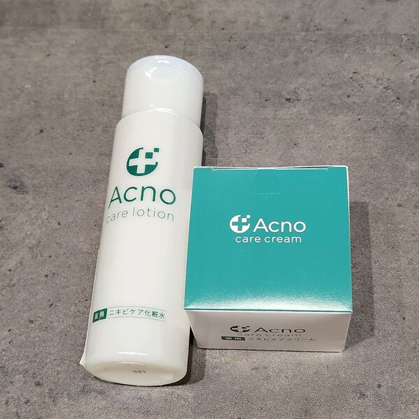 薬用ニキビケアセット Acno アクノ ケアローション&ニキビケアクリーム