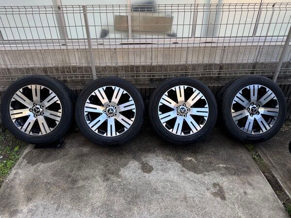 ミツビシ デリカ:D5 純正 225/55R18 デリカ D5 ホイールセット (ナット付き)