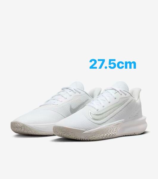 週末特価 NIKE プレシジョン7 バスケットボールシュー ホワイト 27.5 ナイキ