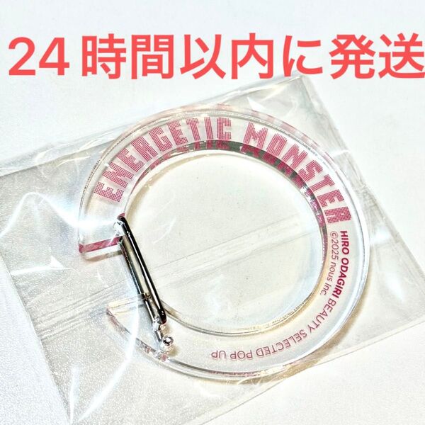 新品未使用☆ENERGETIC MONSTER アクリルキーホルダー ロゴ カラビナ モンスター 小田切ヒロ