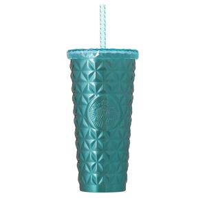 ステンレスコールドカップタンブラーターコイズ591ml スターバックス STARBUCKS スタバ タンブラー