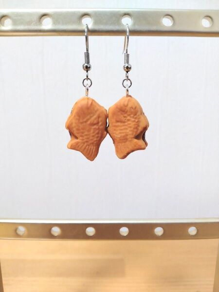 ハンドメイド ピアス たい焼き④