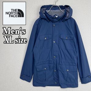 THE NORTH FACE ノースフェイス ホワイトレーベル ナイロンジャケット マウンテンパーカー ブルー メンズ XLサイズ