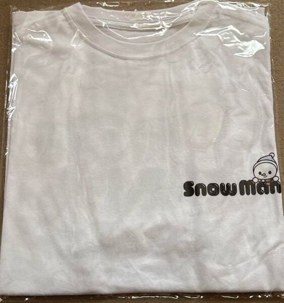 SnowMan Snow World Tシャツ ロゴ 白
