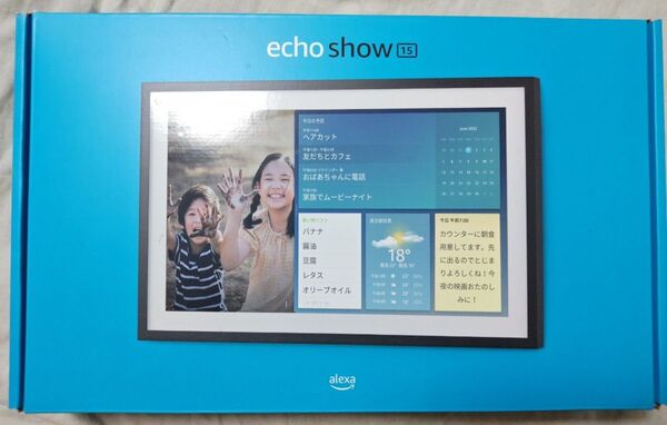 Amazon Alexa echo show 15 アマゾンアレクサエコーショー15 スマートディスプレイ ほぼ未使用 超美品