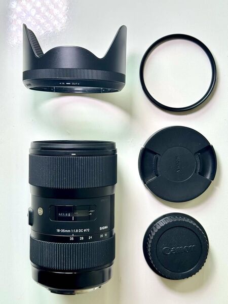 Sigma 18-35mm 1.8 dc hsm キヤノンEFマウント