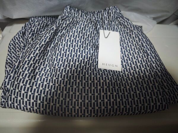 25SS HEUGN ユーゲン Cooper EASY PANT PRINT