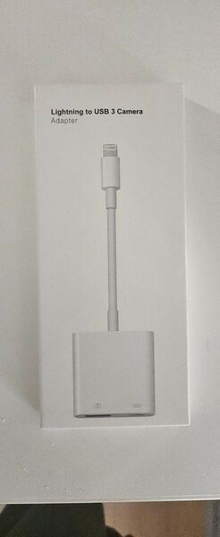 Apple純正 Lightning to USB3 Camera Adapter iPhone