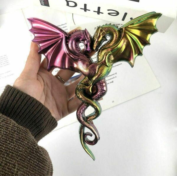 シリコンモールドドラゴン龍干支アジアンレジン型大きいキャンドルハンドメイド道具新しいかっこいい スピリチュアル