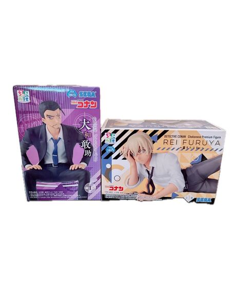 名探偵コナン ちょこのせプレミアムフィギュア 降谷零 大和敢助 フィギュア