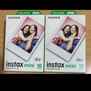 チェキフィルム INSTAX MINI チェキ用フィルム 富士フイルム インスタックスミニ 合計20枚