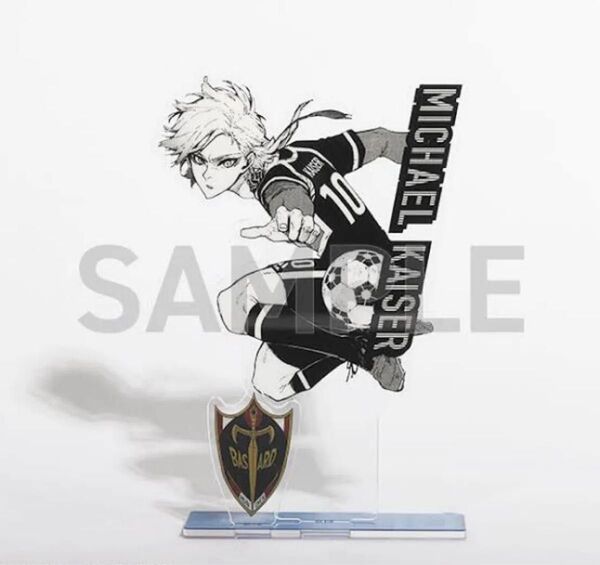 ブルーロック展 ブルロ展 原画展 ブルーロック ブルロ ミヒャエル・カイザー 新英雄大戦 アクリルスタンド アクスタ グッズ 3点