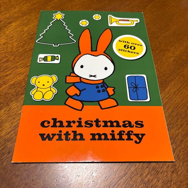 ミッフィー Christmas with Miffy クリスマス ステッカー 英語 シール うさこ