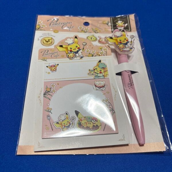 ポケモンセンター ポケモンカフェ スイーツ ふせんボールペン 付箋 ポストイット