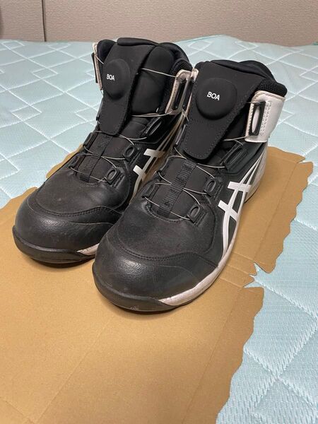 アシックスワーキング安全靴/作業靴 ウィンジョブ CP304 BOA JSAA A種先芯 fuzeGEL搭載 26.5cm