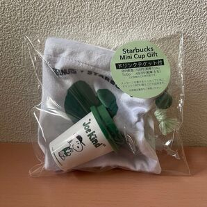 スターバックス PEANUTS ミニカップ 巾着