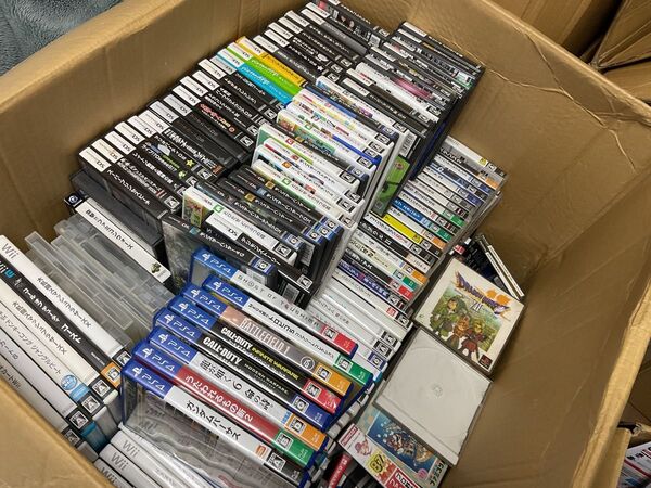 ゲームソフト 空ケース PS DS 3DS SS PS4 PS3 PS2 PSP FC XBOX SWITCH