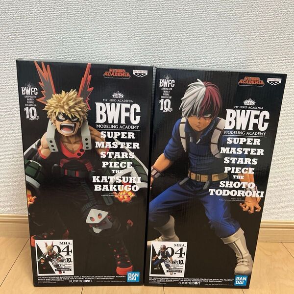 BWFC SMSP 僕のヒーローアカデミア 爆豪勝己 轟焦凍 二次元彩色 海外正規品 新品未開封