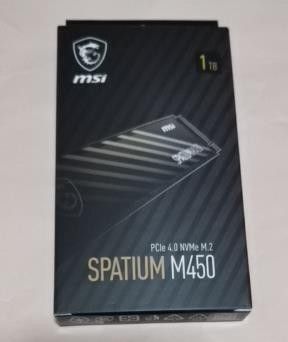 SPATIUM M450 PCIe 4.0 NVMe M.2 1TBブランド:MSI