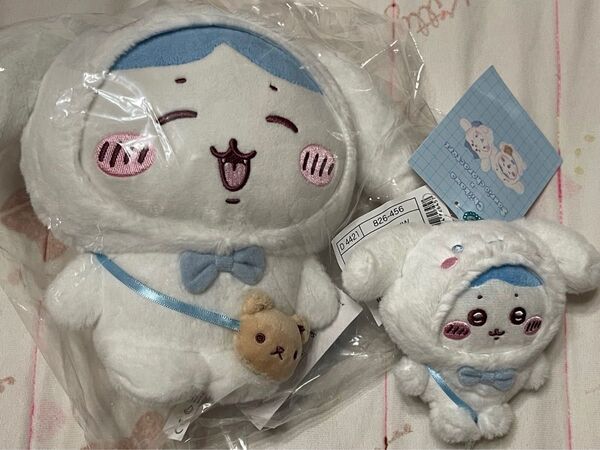 サンリオ ちいかわ マスコットキーホルダー ぬいぐるみ ハチワレ シナモロール ちいかわ ぬいぐるみ 各一点セット