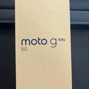 moto g64y 5G スペースブラック SIMフリー 新品未使用品 ワイモバイル Motorola